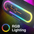 Laser RGB Pill Speaker LED Lighting Closeup