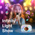 Child singing with Infinity Light LED Speaker at a party