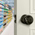 Smart Doorknob Lock Installed on Commercial Retail Door