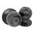 Smart Doorknob Lock Product Front and Side View - Black Finish