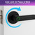 Auto-locking smart handle after use