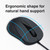 Laser Mouse with Ergonomic Outline