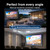 Projector bundle with manual keystone correction setup