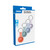 Laser AirTag silicone 4 pack protective keyring pastel set packaging front view