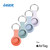 Laser AirTag Silicone Keyring 4 Pack Soft Pastel
