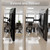 Laser full motion TV wall mount extend and retract range from 55mm to 392mm for flexible placement