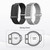 V-Fitness silver smart band size chart for wrist