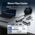 Laser USB-C hub with USB 3.0 high-speed file transfer and card reader