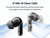 baseus bass bp1 pro 6 mic ai clear calls graphic showing earbud and internal microphone components
