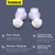 Baseus Bowie WM01 Wireless Earbuds Purple tap features