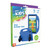 laser kids ipad bumper case blue front packaging showing impact protection lightweight foam and kickstand features