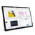 laser 15.6 inch portable touchscreen monitor front product view on white background