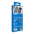 Rear of Laser 10000mAh power bank packaging showing ports, compatibility, included cable and product information