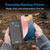 Laser 10000mAh power bank charging a phone outdoors