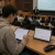 Student using a Precision portable monitor as a second screen for study
