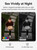 Colour and infrared night vision comparison from the Baseus S1 Lite outdoor camera
