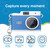 Laser Mini Digital Camera Blue for Kids capture every monebt