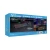 Rear of the Laser gaming bundle packaging showing keyboard, mouse, headset and mouse pad features