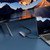 Baseus 7-port USB-C hub connected to a laptop and a display