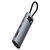 Baseus 7-port USB-C hub right side view 