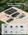 Baseus EnerFill FC41 charging four devices on an outdoor table with a connection guide