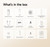Baseus D1 box-contents diagram showing the doorbell, chime, bracket, charging cable, guide and installation accessories.