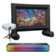1080p Projector Bundle with 144-Inch Screen | Laser AU
