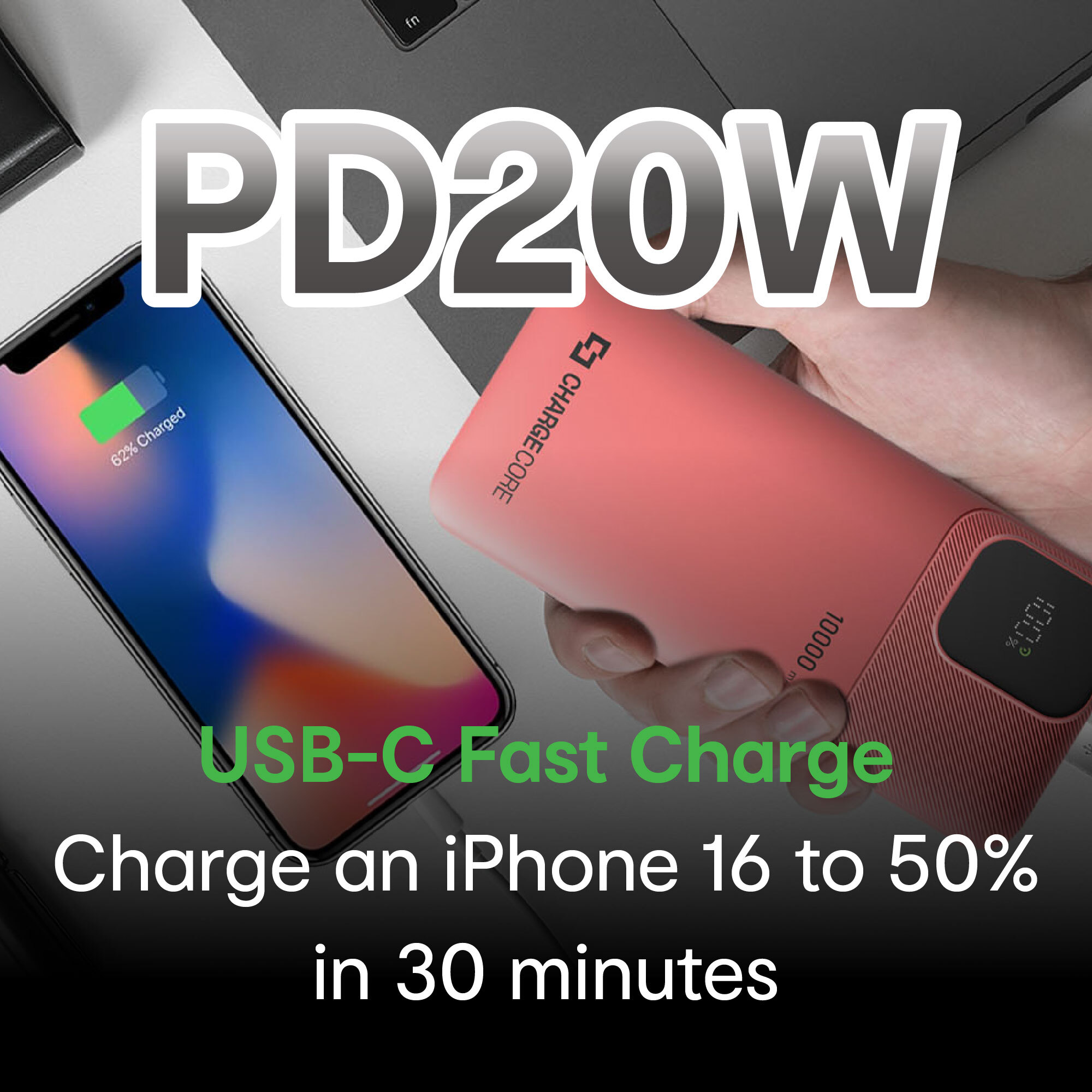 PD 20W Fast Charge