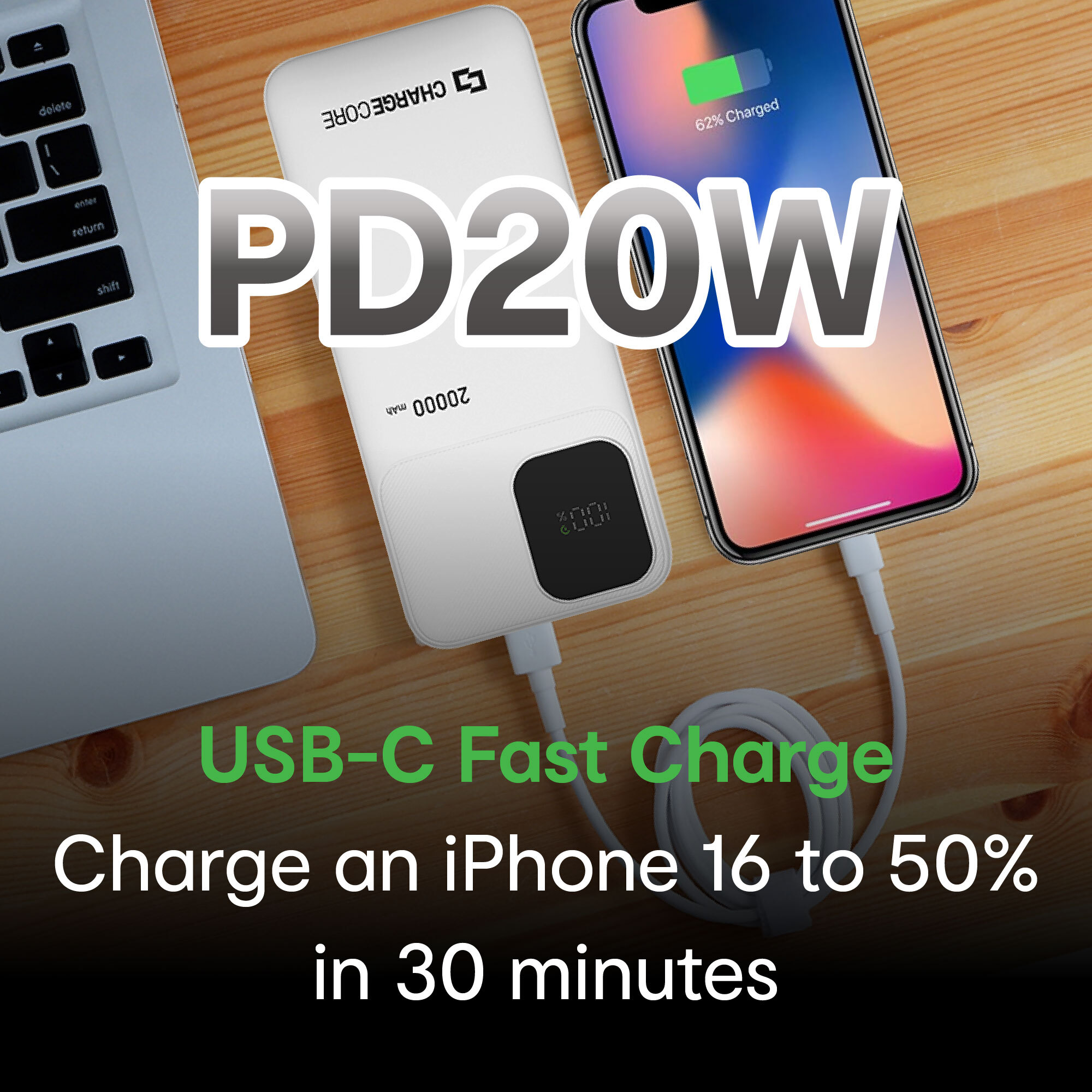 PD 20W Fast Charge