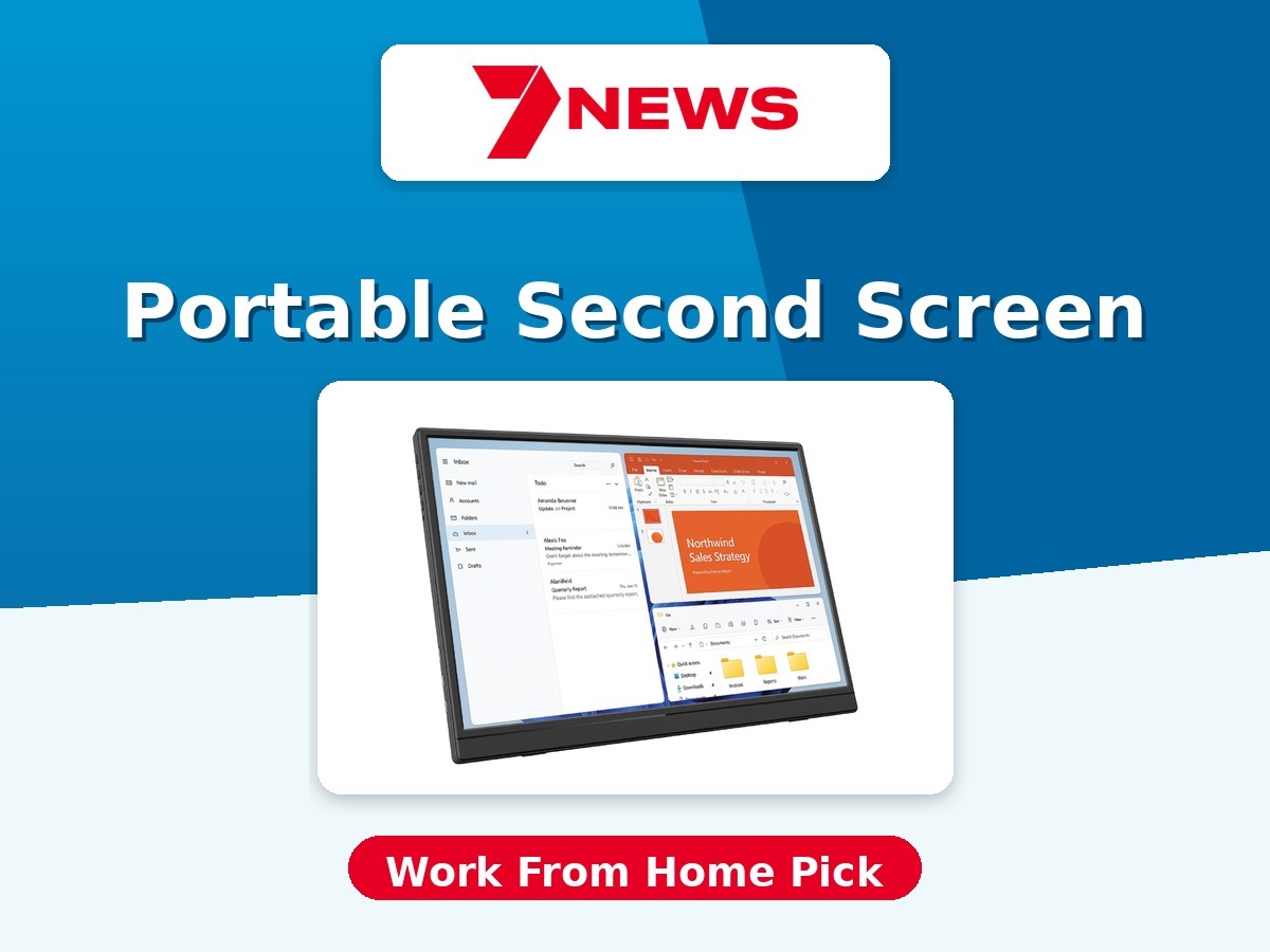7NEWS feature tile for Laser 14 Inch Portable Monitor