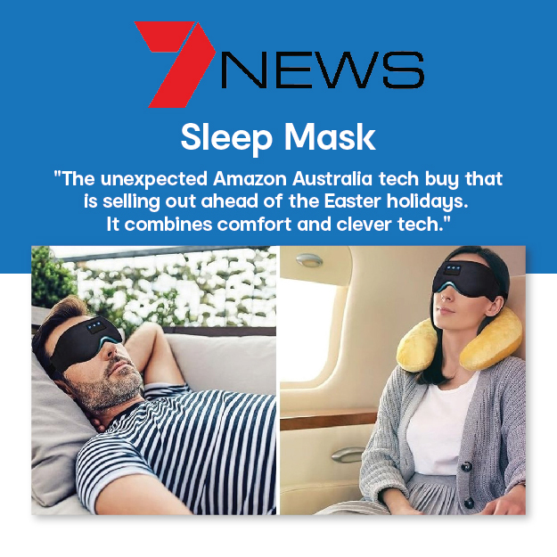 7News picks Laser Sleep Mask for Easter travel