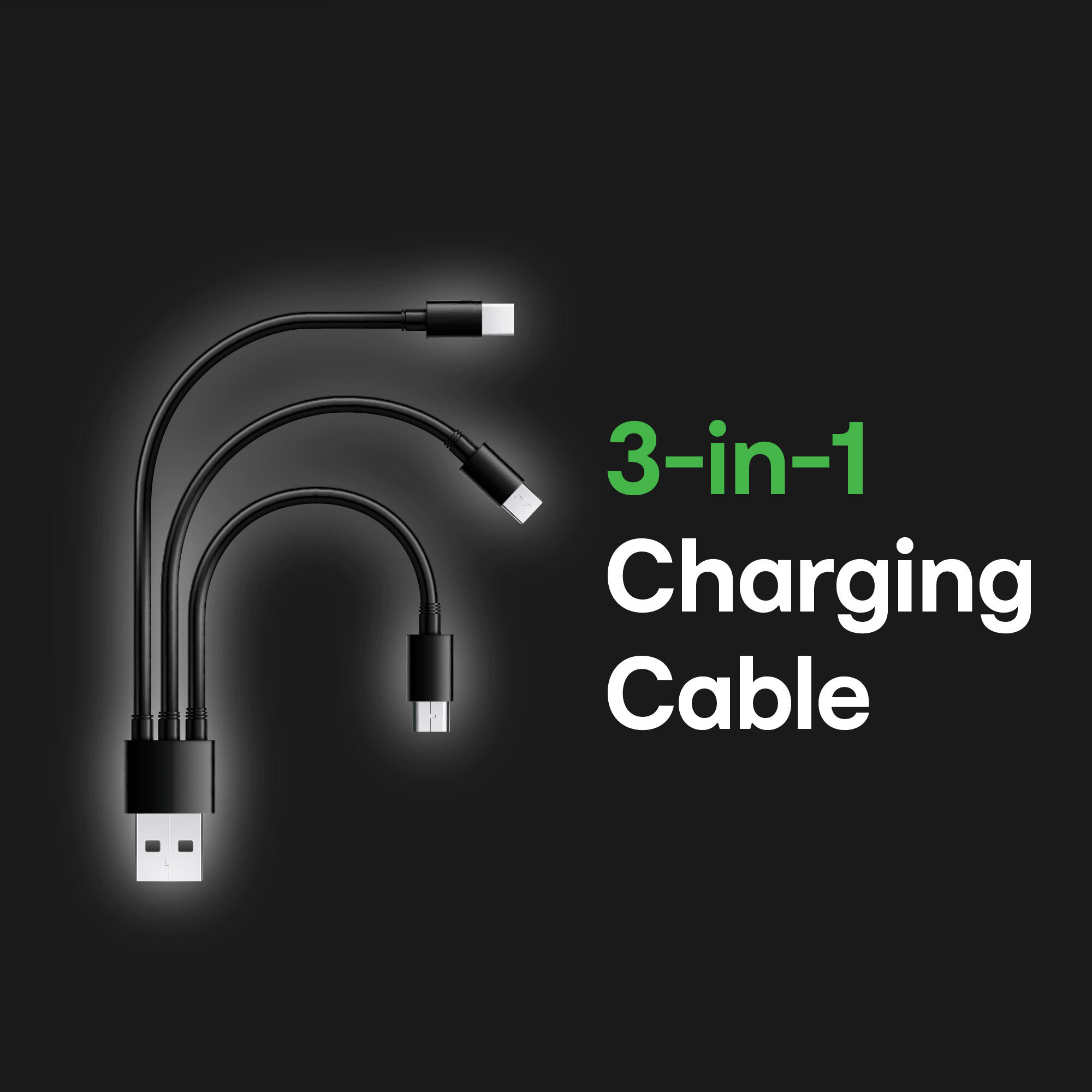 3-in-1 charging cable
