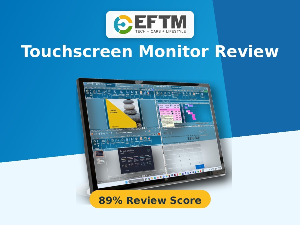 EFTM review tile for Laser 15.6 Inch Portable Touchscreen Monitor