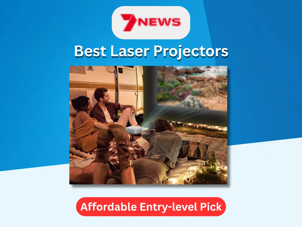 7NEWS: 7NEWS 7You guide to the best laser projectors of 2026, featuring the LASER Full HD Outdoor Cinema Bundle