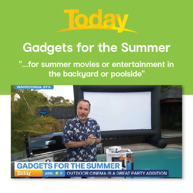Today Show Summer Gadgets: Outdoor Cinema