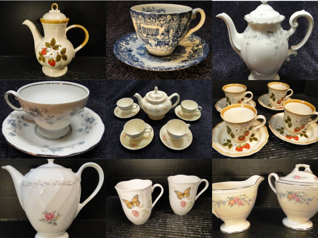 Tea Cups Tea Party Sets Serving Sets Replacement Dinnerware
