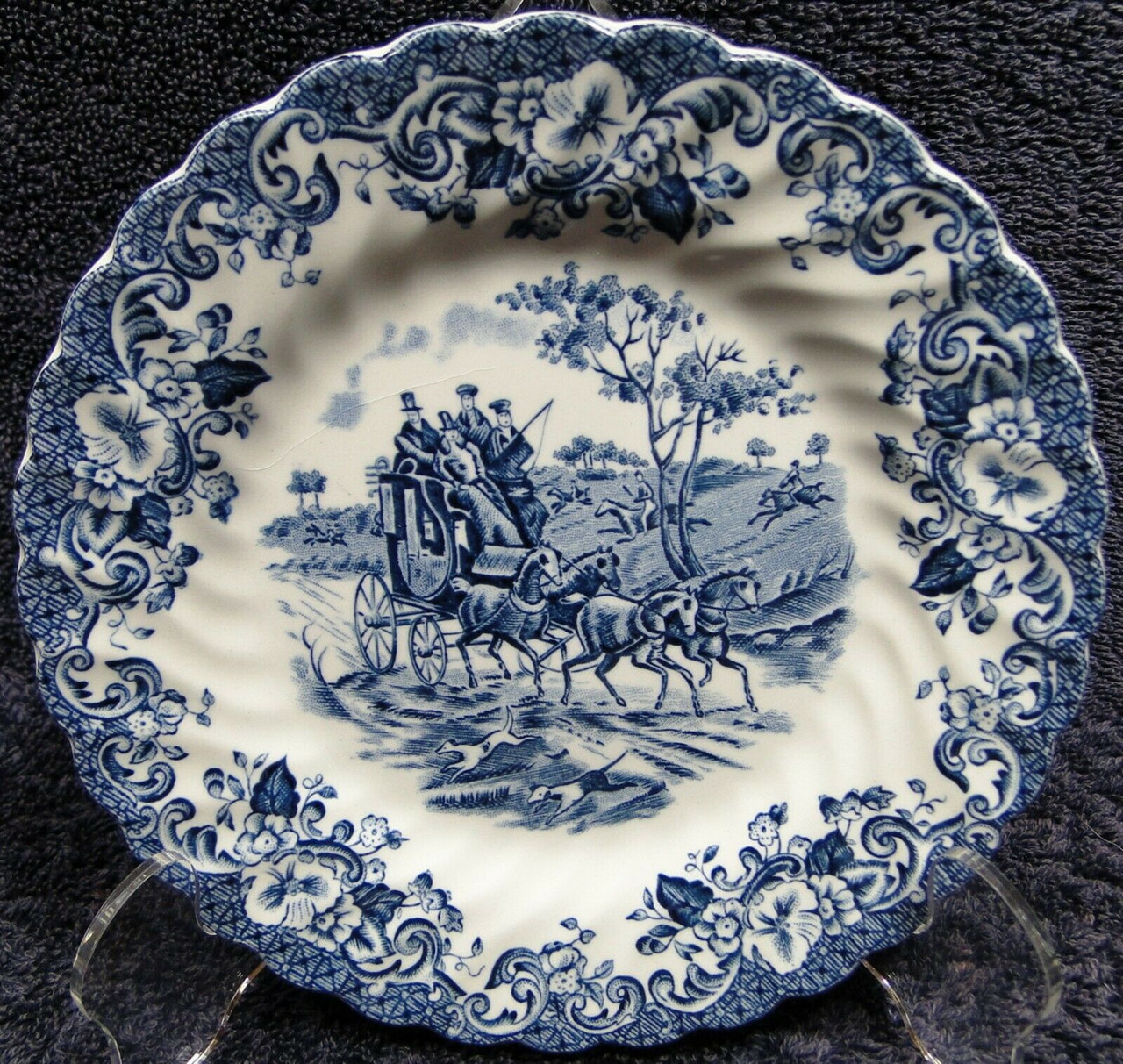 Dinnerware Coaching Scenes By Johnson Brothers Vintage Johnson
