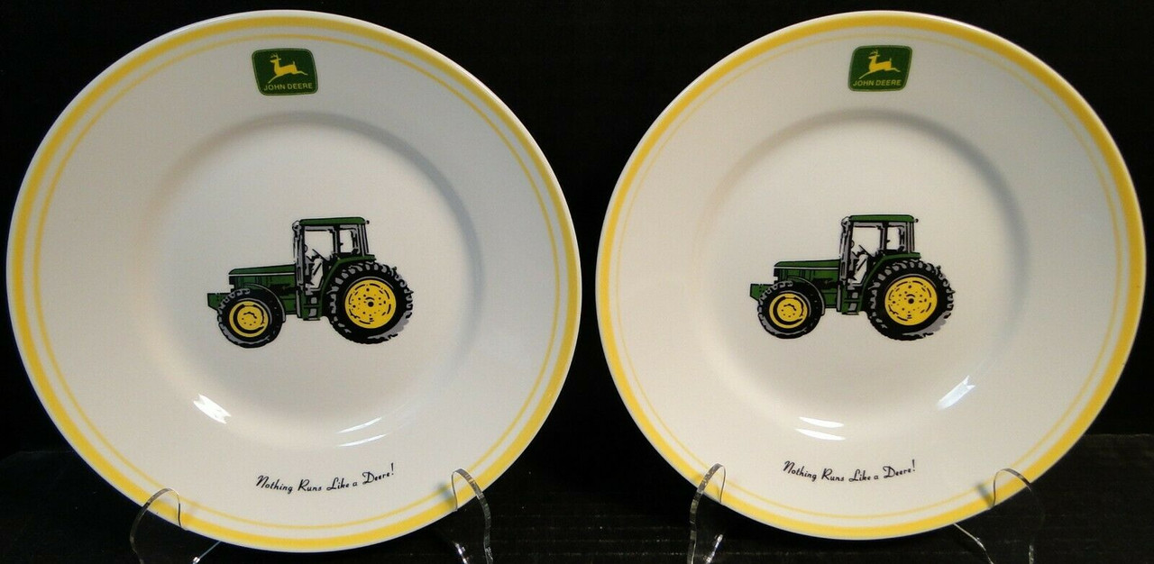 Gibson John Deere Salad Plates 9