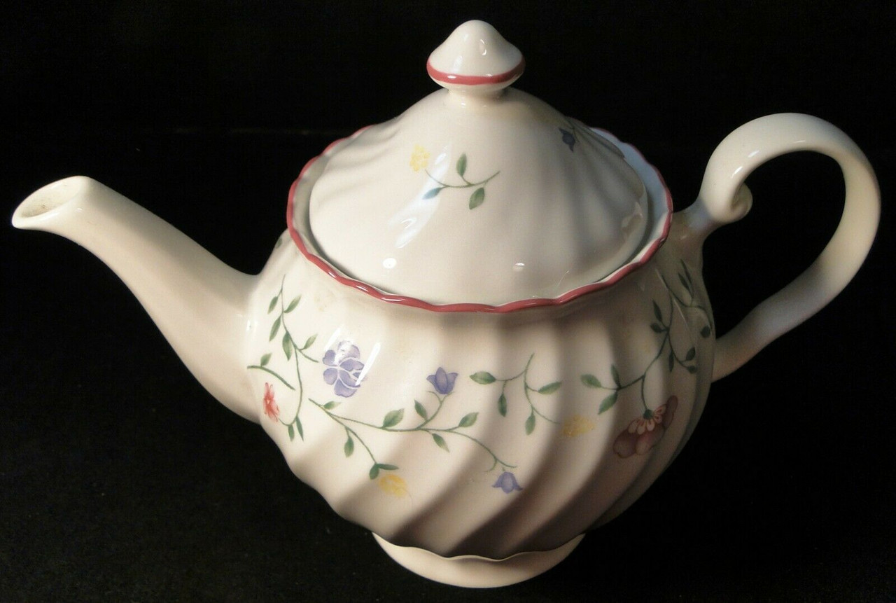 Johnson Brothers Summer Chintz Coffee Pot Teapot with Lid Cup