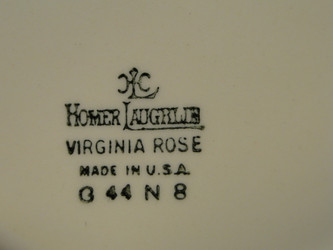 Homer Laughlin Marks or Backstamps