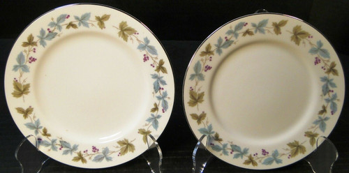  SET OF 4 Bread Plates VINTAGE by Fine China of Japan #6701 