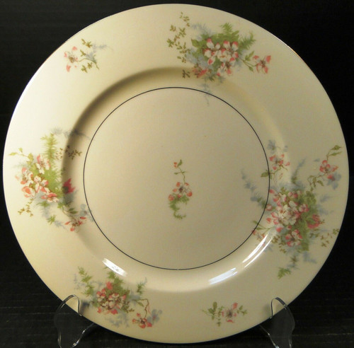 Theodore Haviland NY Apple Blossom Larger Dinner Plate 10 3/4" Excellent