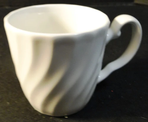 Johnson Brothers Regency White Coffee Mug England Excellent
