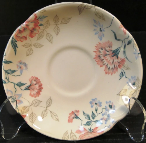 Johnson Brothers Lynton Carnation Saucer Excellent