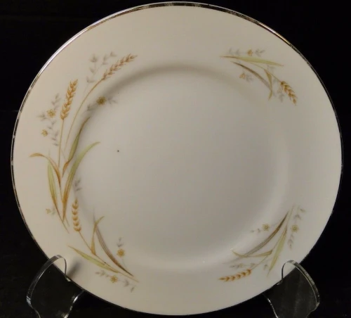 Fine China of Japan Golden Harvest Bread Plate 6 1/4"