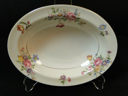 Theodore Haviland NY Pasadena Oval Serving Bowl 9 5/8" | DR Vintage Dinnerware and Replacements