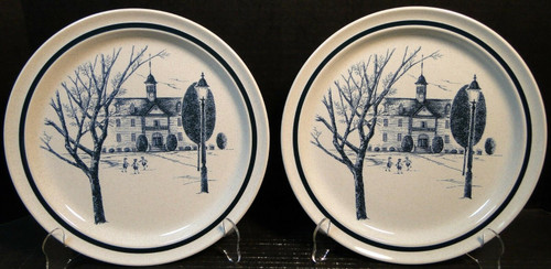 Noritake Colonial Times Dinner Plates 10 5/8" 8340 Set of 2 | DR Vintage Dinnerware Replacements