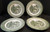 Royal China The Old Curiosity Shop Dinner Plates 10" Set of 4 | DR Vintage Dinnerware and Replacements