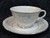 Fine China of Japan English Garden Footed Tea Cup Saucer Sets 1221 4 Excellent