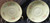 Homer Laughlin Eggshell Nautilus Ferndale Saucers Set of 2 | DR Vintage Dinnerware and Replacements